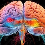 Cerebro con Alzheimer